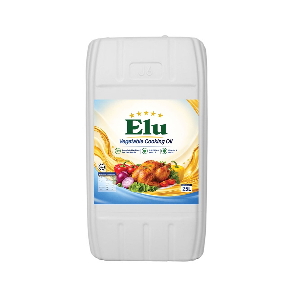 Elu Cooking Oil - 25L